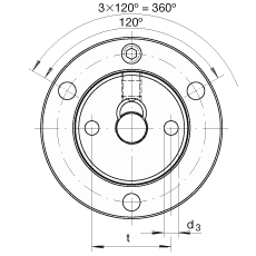 推力錐形保持架滾針軸承 ZAXFM2575, 雙向，預(yù)載